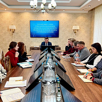 Встреча с Председателем Минской областной организации Белорусского профессионального союза работников государственных и других учреждений Филимоновым В.Н.