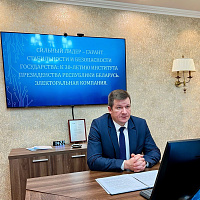 Встреча с Председателем Минской областной организации Белорусского профессионального союза работников государственных и других учреждений Филимоновым В.Н.